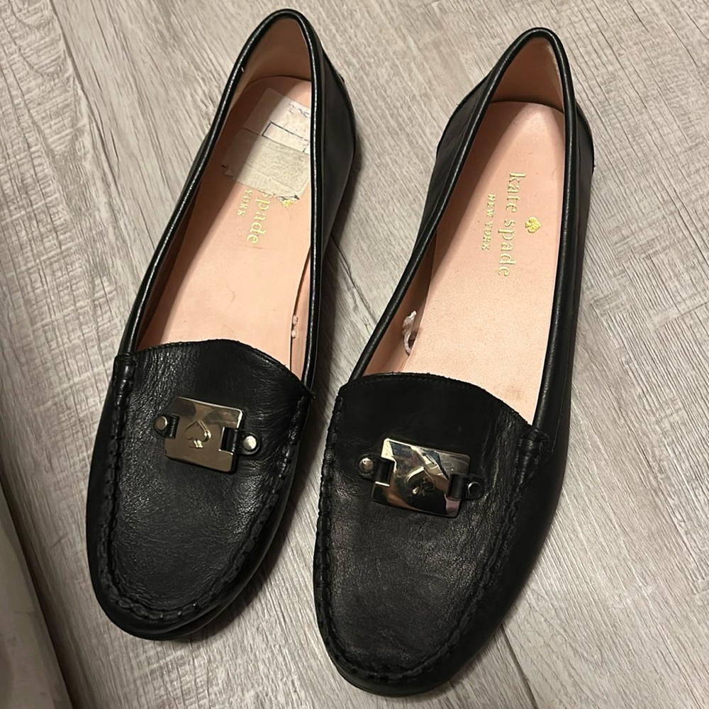 Like new Kate Spade loafer 8.5 black